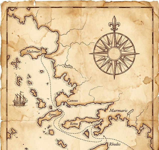 Карта маршрутов Terra Nova